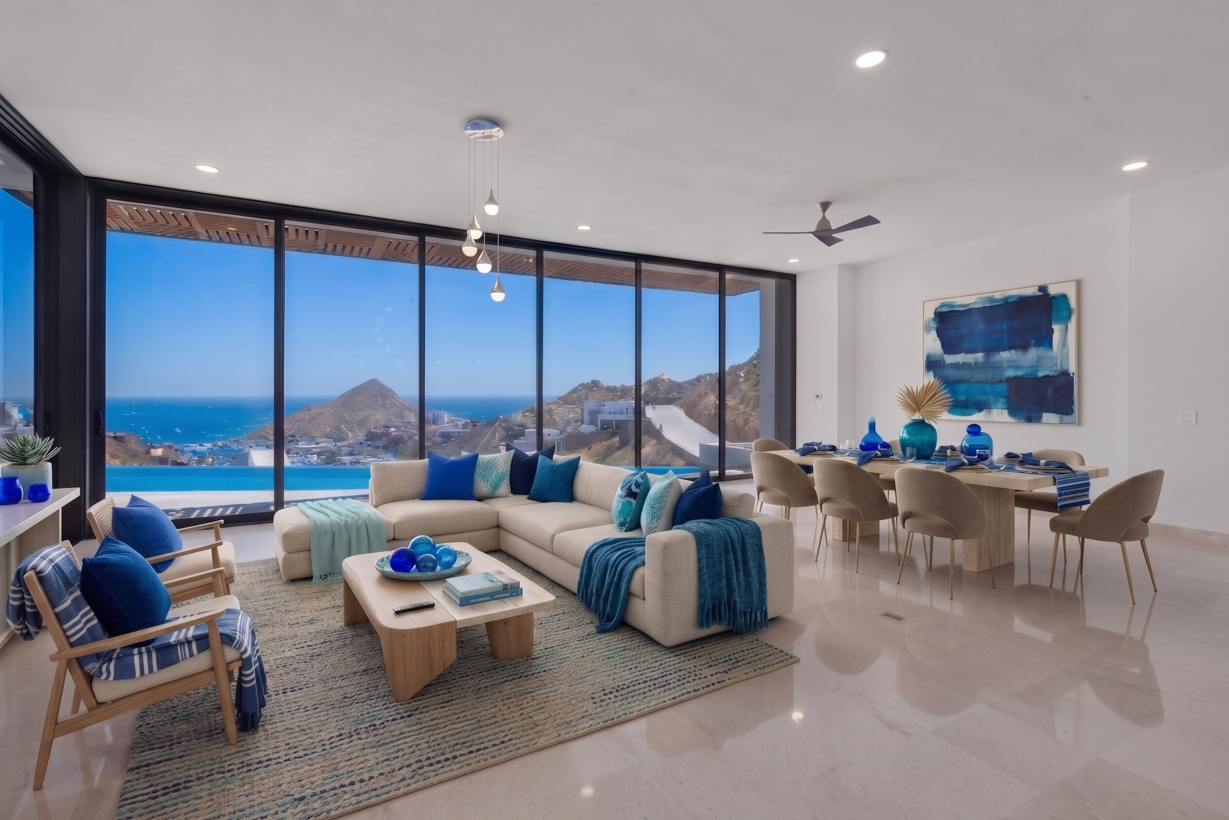 Cabo San Lucas Coronado Cielo Marbella 38 enjoys an elevated Sunset Beach for sale