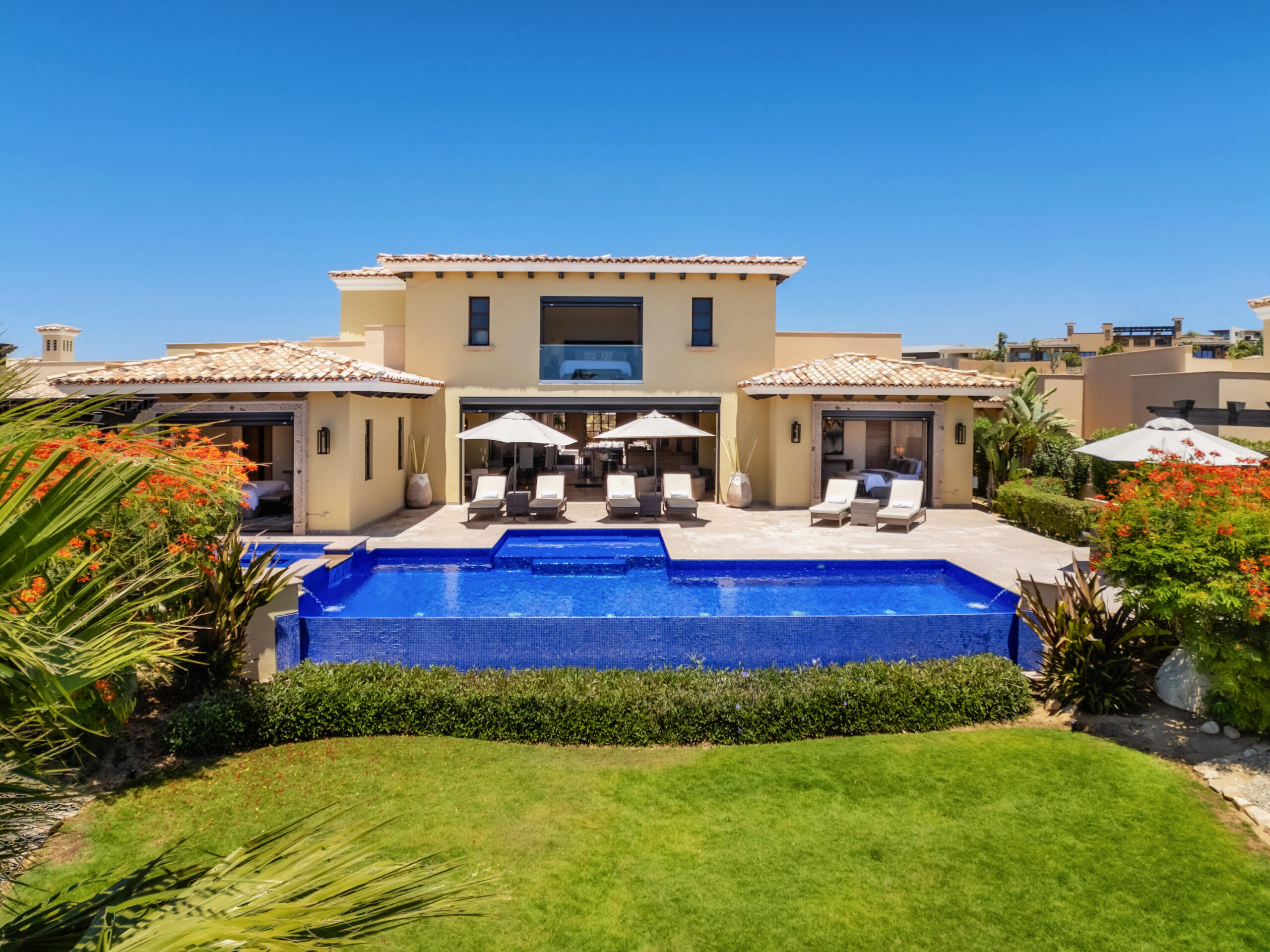 Cabo San Lucas Coronado Cielo Marbella 38 enjoys an elevated Sunset Beach for sale