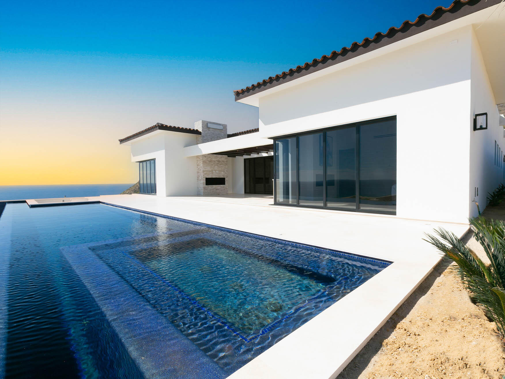 Cabo San Lucas Copala This spectacular single-story home offers four master suites, three with ocean for sale